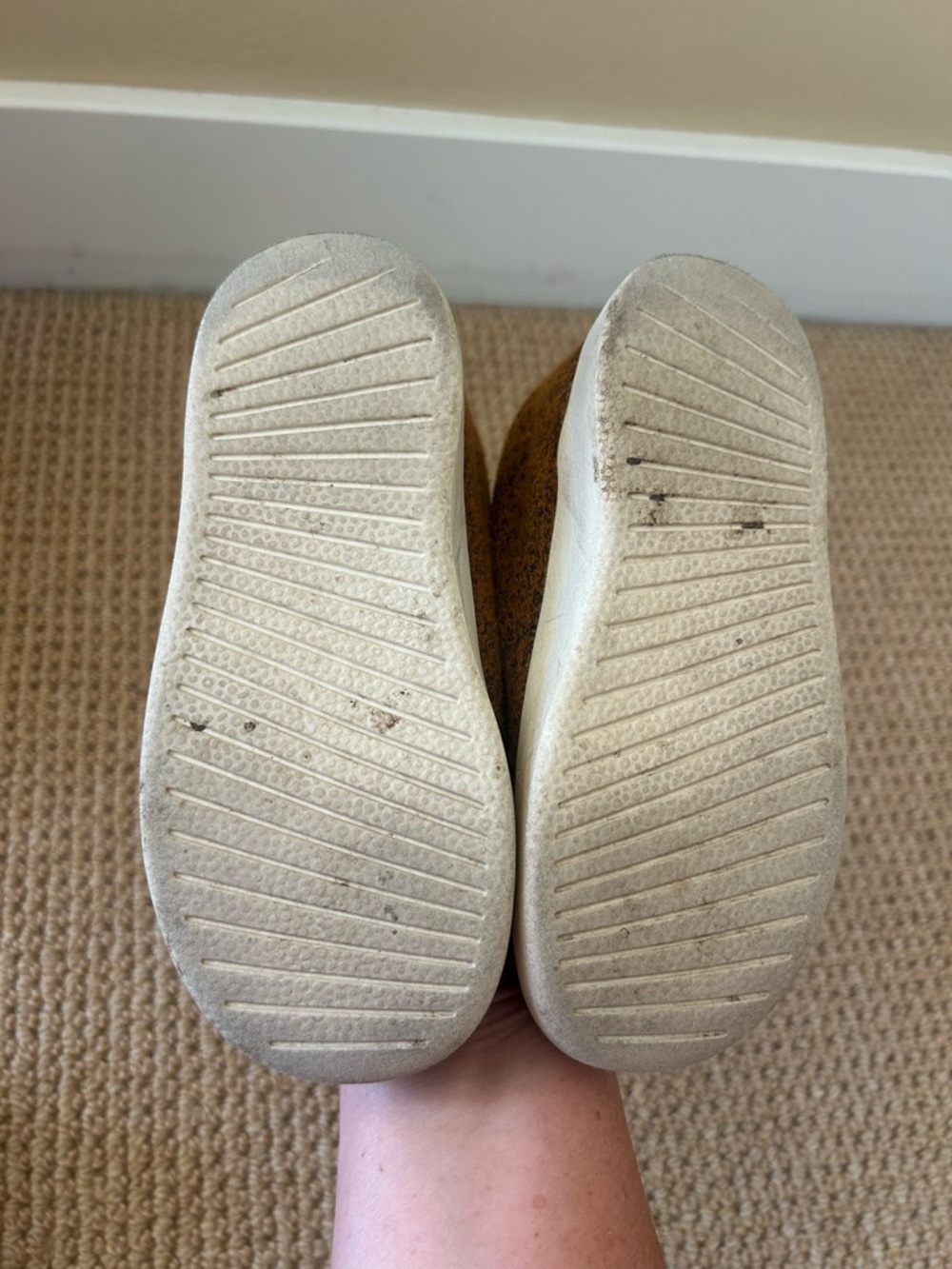 Small birds by Allbirds Kids Slip-On Wool Sneakers Heather Gray Size Toddler 10 - Picture 4 of 5
